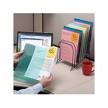 Smead Organized Up® File Pocket, Letter Size, Assorted, 5/Pack (85750)
