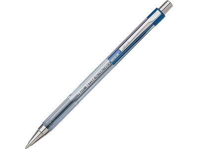 Pilot Better Retractable Ballpoint Pens, Medium Point, Blue Ink, Dozen (30006)