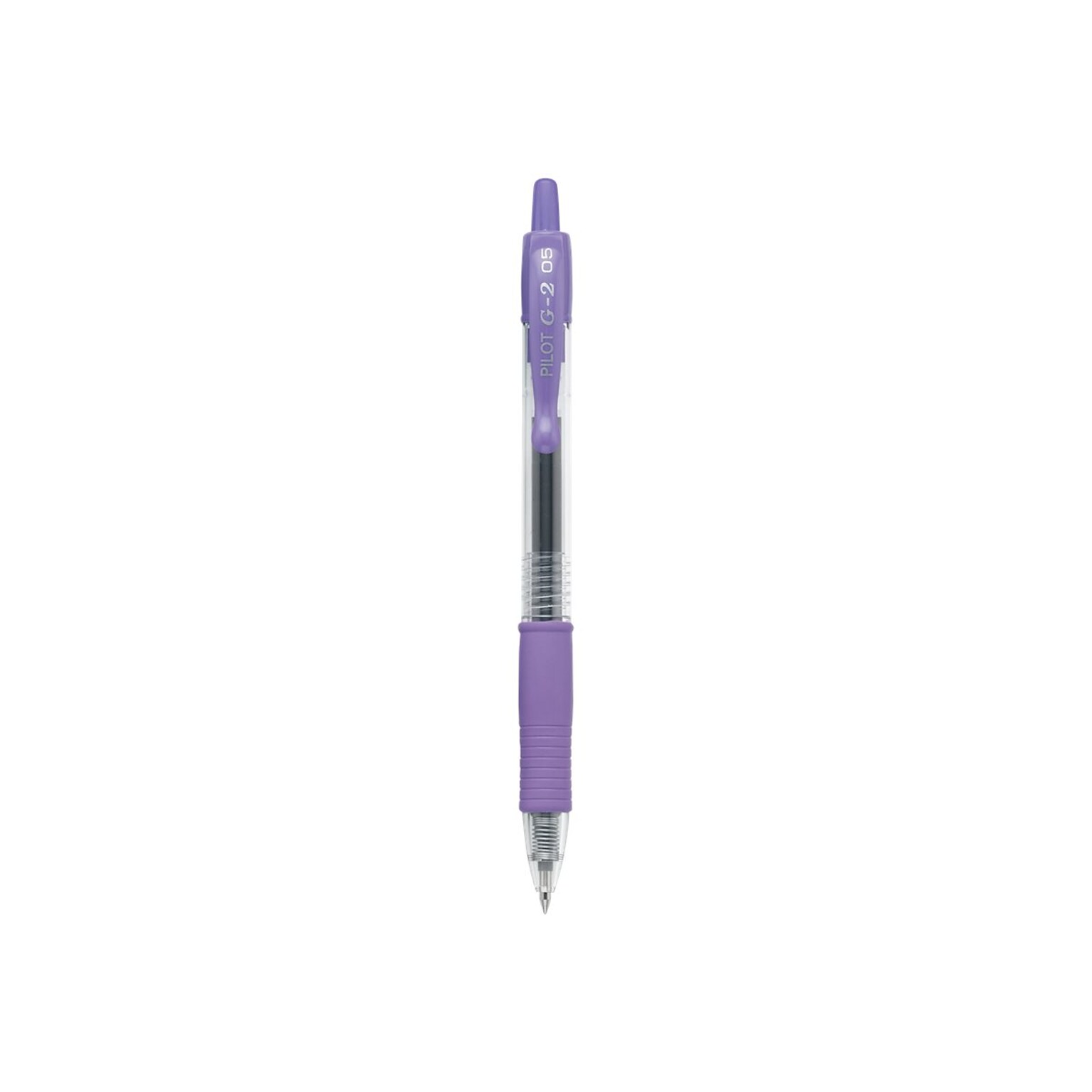 Pilot G2 Retractable Gel Pens, Extra Fine Point, Purple Ink, Dozen (31006)