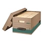 Bankers Box Stor/File Medium-Duty File Storage Boxes, Lift-Off Lid, Legal Size, Brown, 12/Carton (1270201)