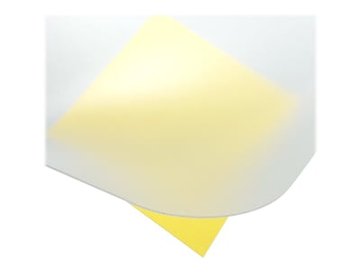 Artistic Krystal View Anti-Slip Plastic Desk Pad, 17" x 12", Frosted (60740M)