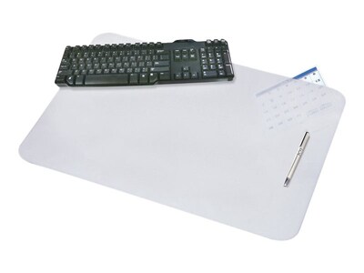 Artistic Krystal View Plastic Desk Pad, 36 x 20, Frosted (60640M)