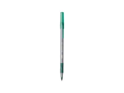 BIC Round Stic Grip Xtra Comfort Ballpoint Pens, Medium Point