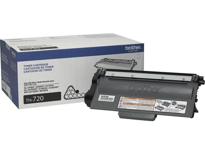 Brother TN-720 Black Standard Toner Cartridge   (BRTTN720)