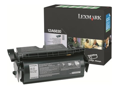 Lexmark 12A6830 Black Standard Yield Toner Cartridge