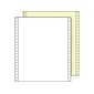 Printworks Professional 9.5" x 11" Carbonless, White/Canary, 1400/Carton (02232)