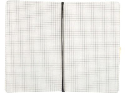 Moleskine Classic Professional Notebook, 7.5" x 10", Graph Ruled, 96 Sheets, Black (707247)