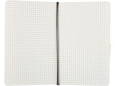 Moleskine Classic Professional Notebook, 7.5" x 10", Graph Ruled, 96 Sheets, Black (707247)