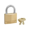 Master Lock Key Padlock, 4/Box (140D)