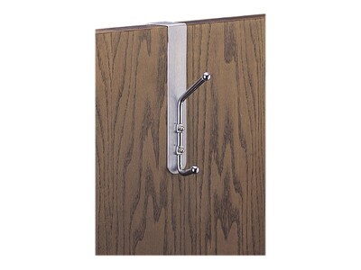 Safco Over-Panel Hook, Silver, Metal (4166)
