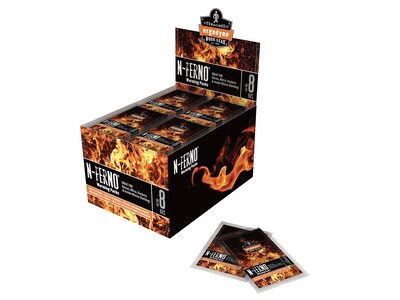 Ergodyne N-Ferno 6990 Activated Carbon Hand Warming Packs, 2.17"W x 3.74"D 40/Carton (16990)