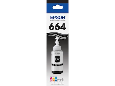 Epson T664 ECO Black Ultra High Yield Ink Cartridge (T664120-S)