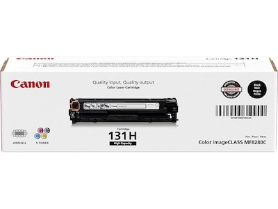 Canon 131 H Black High Yield Toner Cartridge   (6273B001AA)