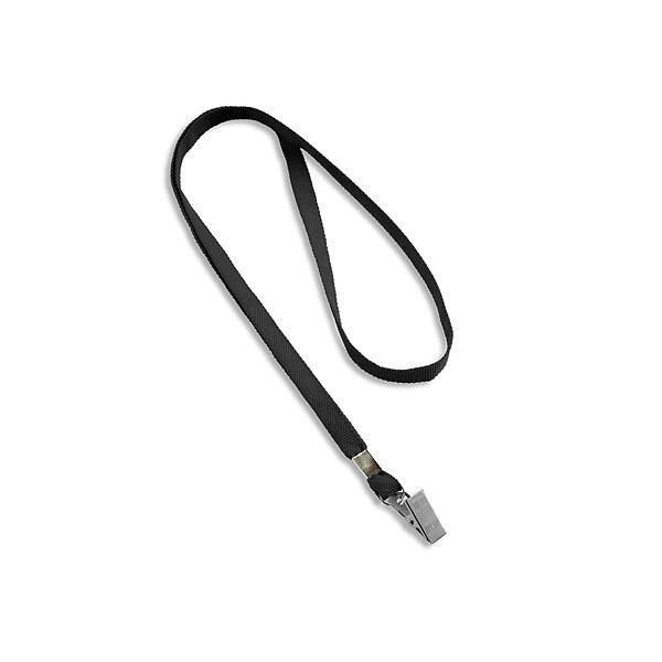 IDville Lanyards, Black, 25/Pack (1341512BKC31)