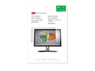 3M™ Anti-Glare Filter for 19 Widescreen Monitor (16:10) (AG190W1B)