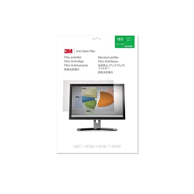 3M™ Anti-Glare Filter for 19 Widescreen Monitor (16:10) (AG190W1B)