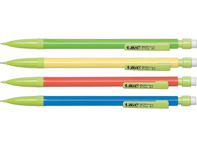 BIC ECOlutions Mechanical Pencils, No. 2 Medium Lead, Dozen (MPE11/42089)