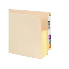 Smead® End Tab File Pocket, Reinforced Straight-Cut Tab, 5-1/4 Expansion, Fully-Lined Gusset, Legal