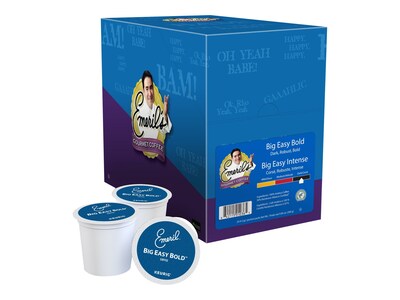 Emerils Big Easy Bold Coffee, Keurig® K-Cup® Pods, Dark Roast, 24/Box (PB4137)