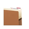 Smead Redrope File Pockets, 3.5 Expansion, Letter Size, Brown, 25/Box (73088)