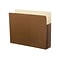 Pendaflex Watershed 30% Recycled Reinforced File Pocket, 3 1/2 Expansion, Letter Size, Redrope, 10/