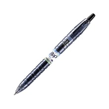 Pilot B2P Bottle 2 Pen Retractable Gel Pens, Fine Point, Black Ink, Dozen (31600)
