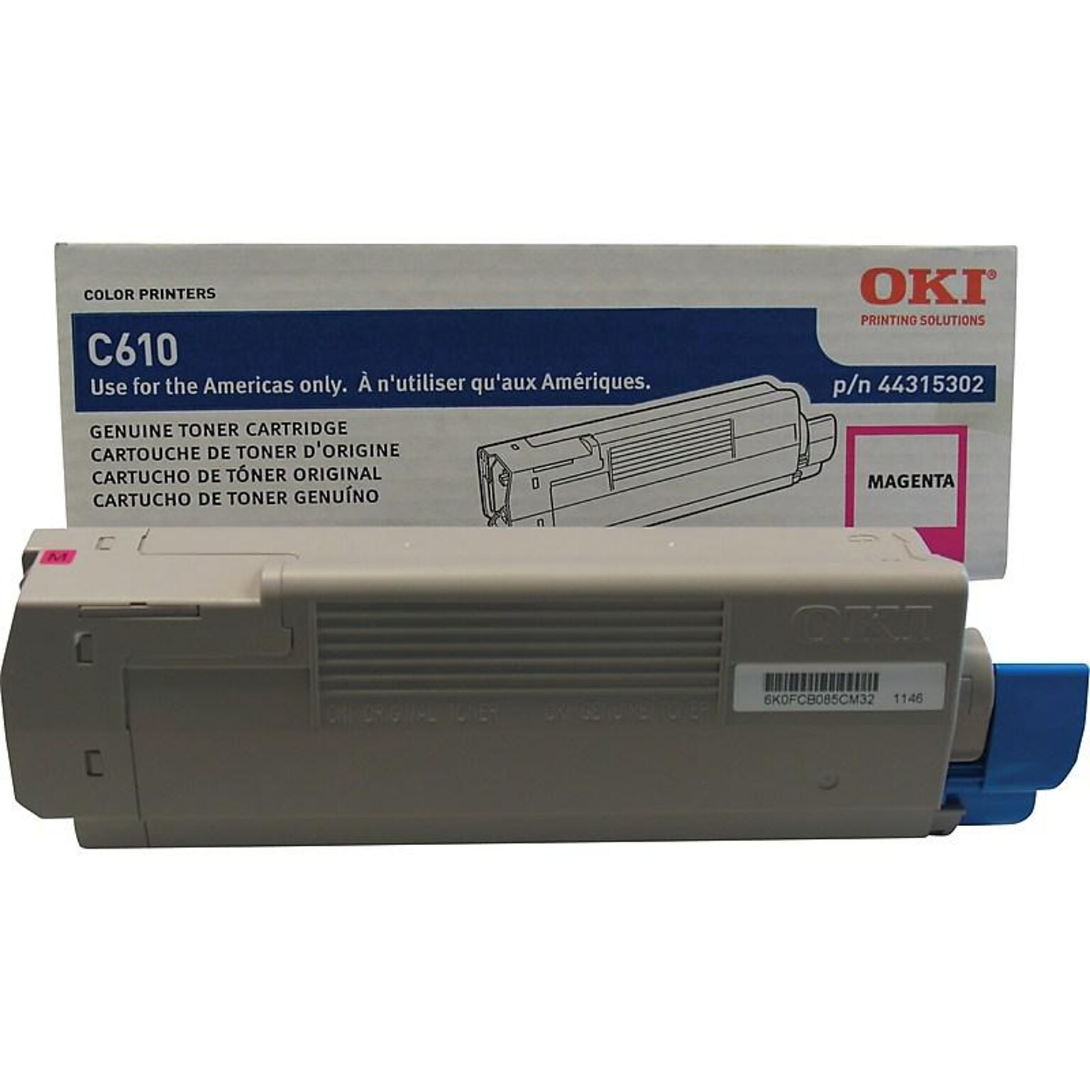 OKI 2675061 Magenta Standard Yield Toner Cartridge