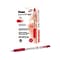 Pentel R.S.V.P. RT Retractable Ballpoint Pens, Medium Point, Red Ink, Dozen (BK93B)