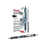 Pentel EnerGel Deluxe RTX Retractable Gel Pens, Fine Point, Black, Dozen (BLN75-A)