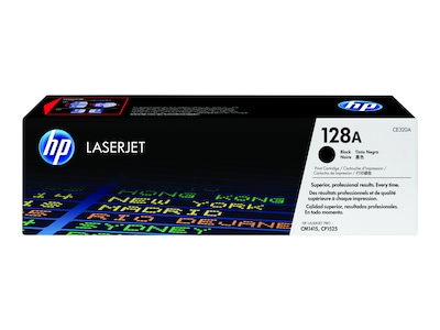 HP 128A Black Standard Yield Toner Cartridge (CE320A)