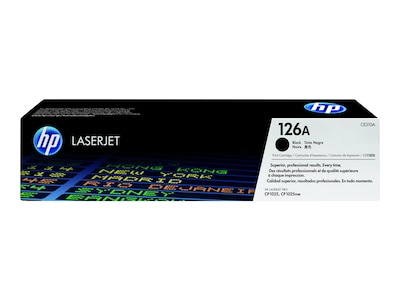 HP 126A Black Standard Yield Toner Cartridge   (CE310A)