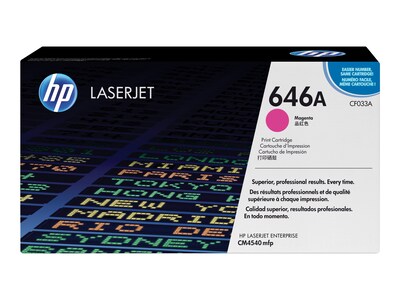 HP 646A Magenta Standard Yield Toner Cartridge (CF033A)