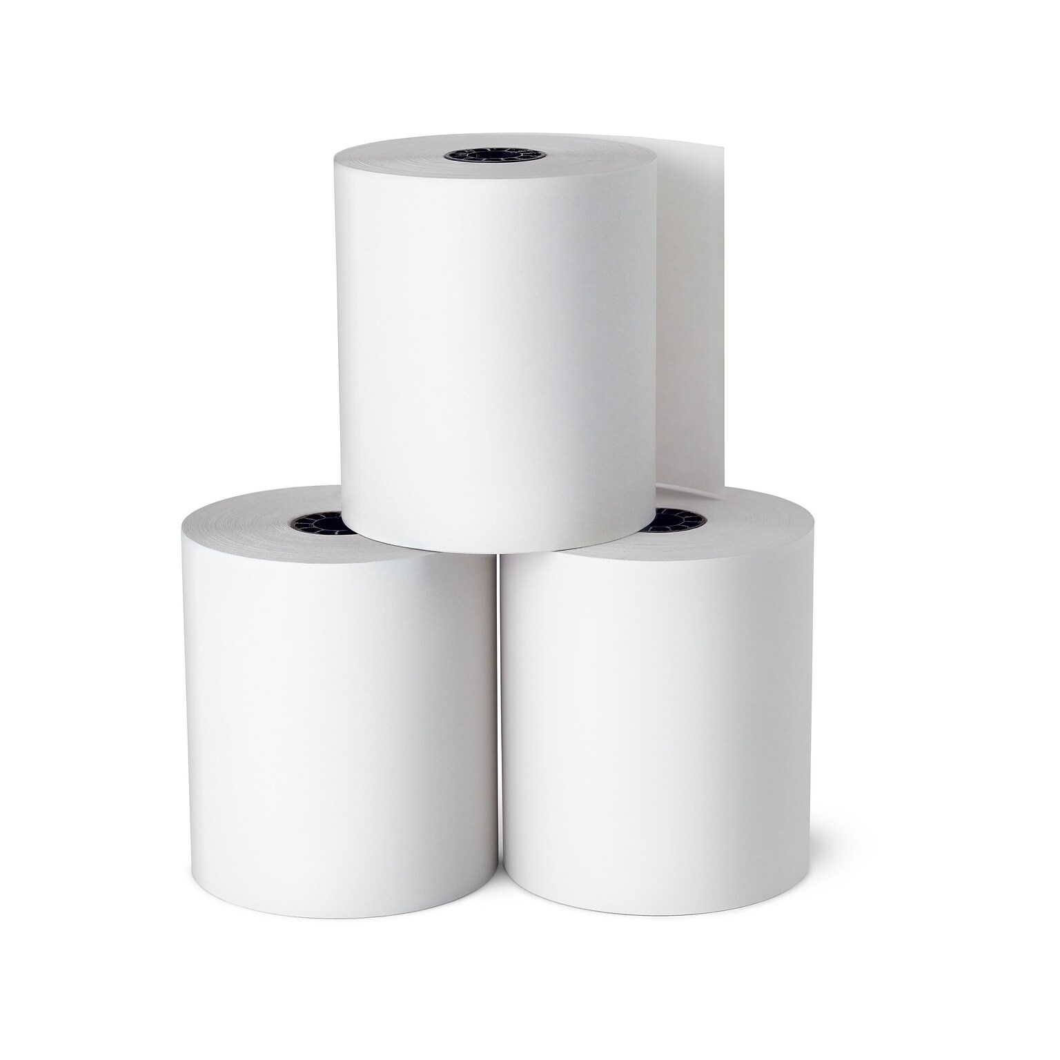 Staples® Bond Paper Rolls, 1-Ply, 3 x 128, 10/Pack (18211-CC)