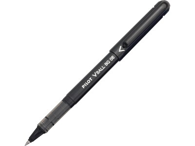 Pilot VBall BeGreen Rollerball Pens, Extra Fine Point, Black Ink, Dozen (53206)