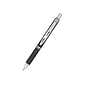 Pentel EnerGel Alloy Retractable Gel Pen, Medium Point, Black Ink (BL407ABPA)