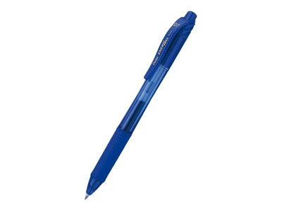 Pentel EnerGel-X RollerGel Retractable Gel Pens, Medium Point, Blue Ink, Dozen (BL107-C)