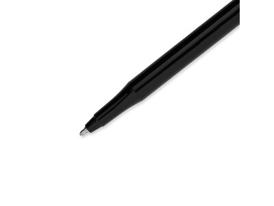 Paper Mate Eraser Mate Erasable Ballpoint Pen, Medium Point, Black Ink, Dozen (3930158)