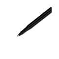 Paper Mate Eraser Mate Erasable Ballpoint Pen, Medium Point, Black Ink, Dozen (3930158)