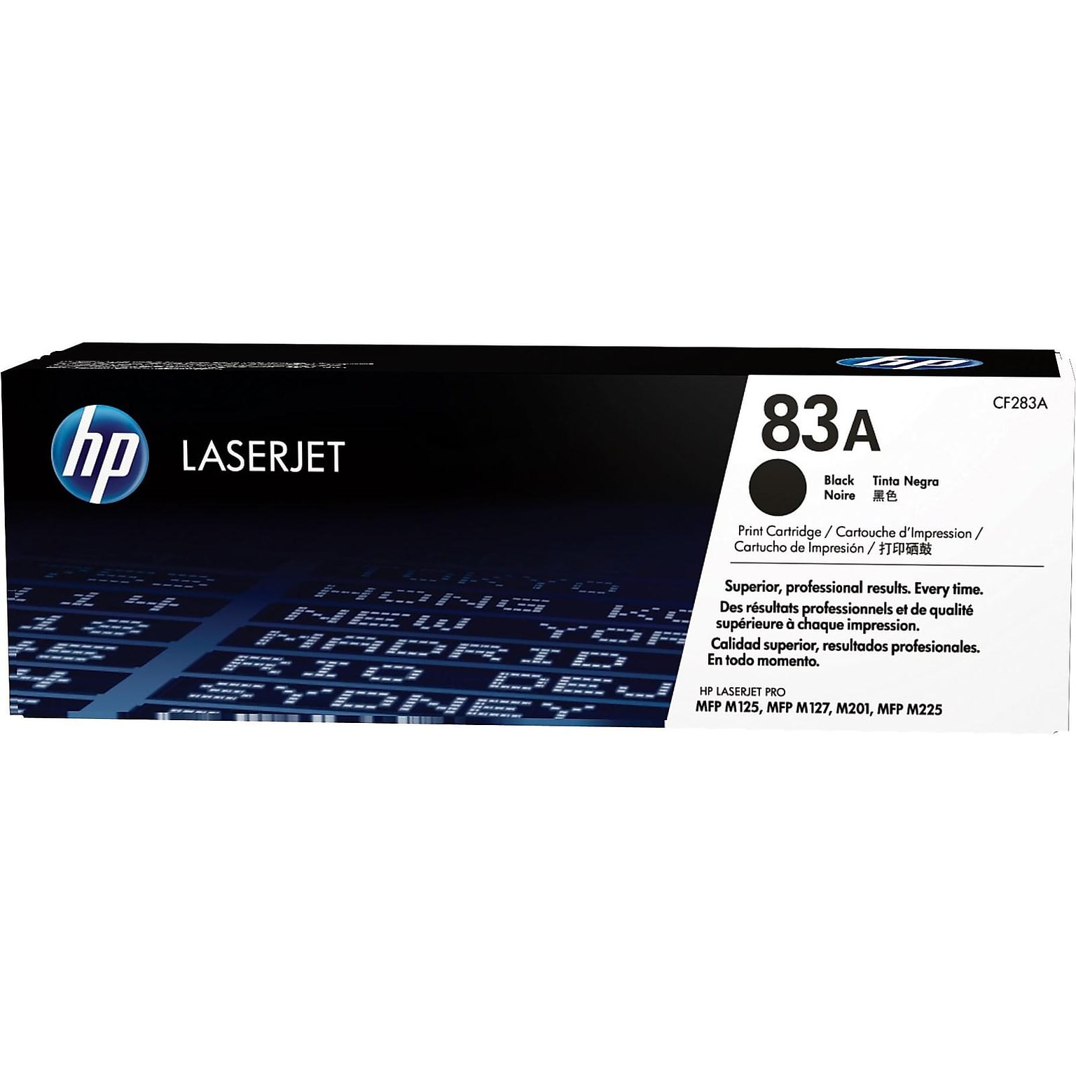 HP 83A Black Standard Yield Toner Cartridge   (308826)