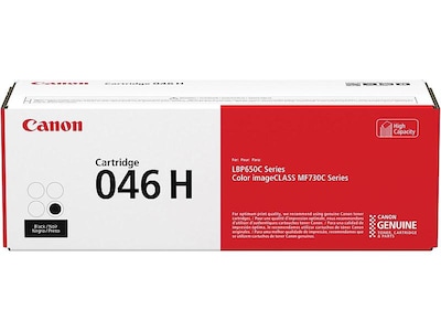 Canon 046 H Black High Yield Toner Cartridge   (1254C001)