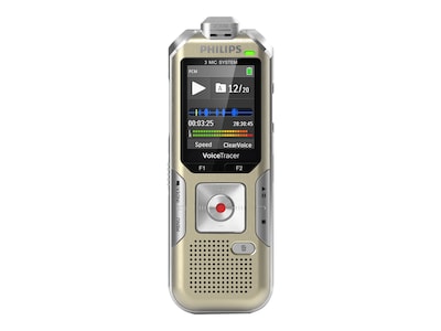 Philips VoiceTracer Digital Voice Recorder, 8GB (DVT8010)