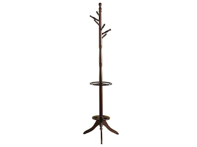 Monarch Specialties Coat Tree, Cherry, Wood (I 2005)
