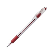 Pentel R.S.V.P. Ballpoint Pens, Fine Point, Red Ink, Dozen (BK90-B)