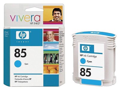 HP 85 Cyan Standard Yield Ink Cartridge (C9425A)