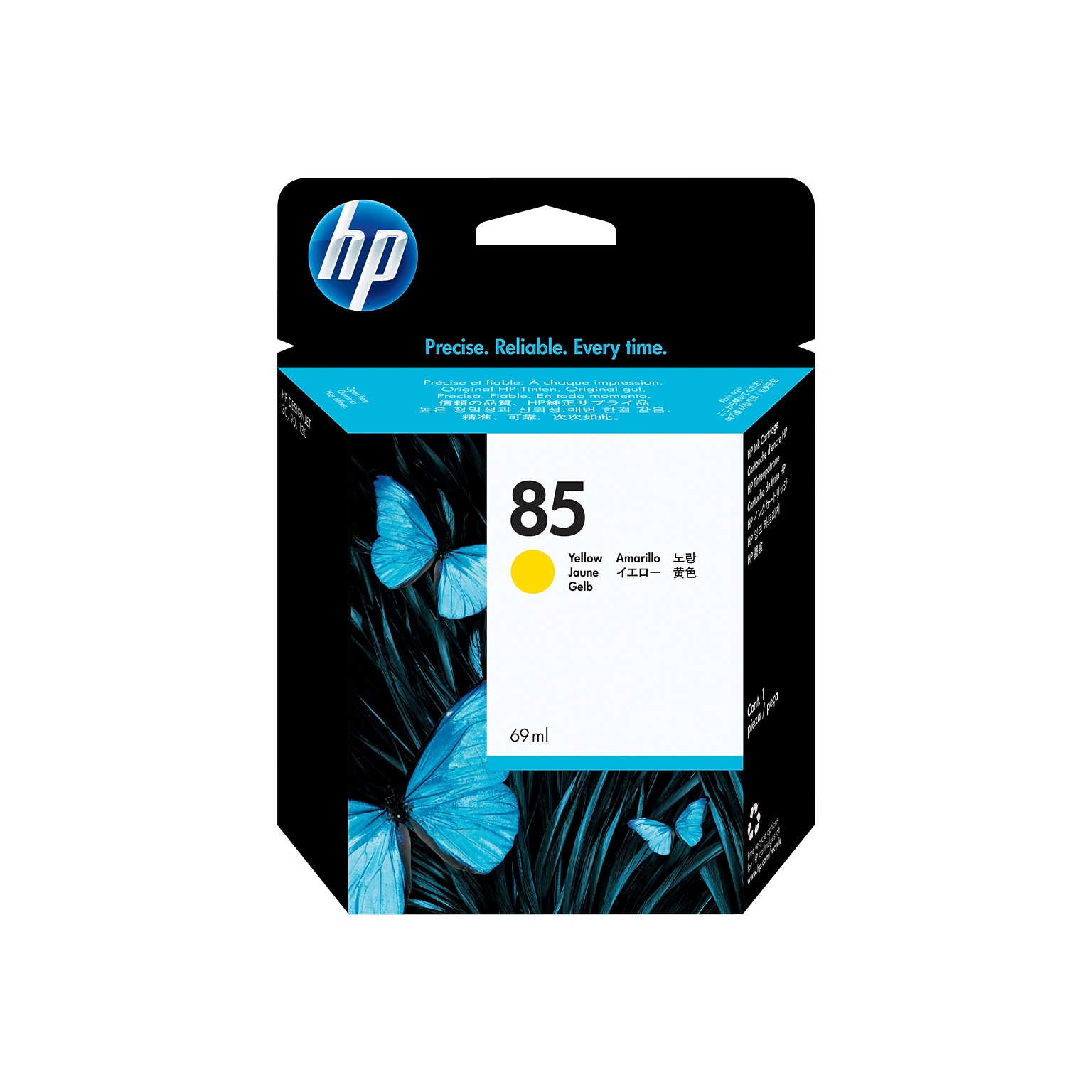 HP 85 Yellow Standard Yield Ink Cartridge (C9427A)