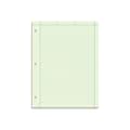 Ampad Engineering Computation Pad, 8.5 x 11, Graph Ruled, Green tint, 200 Sheets/Pad (TOP22-144)