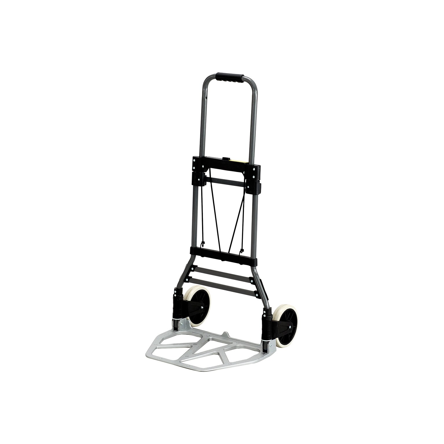 Safco STOW AWAY Collapsible Hand Truck, 275 lbs., Aluminum/Black (4062)