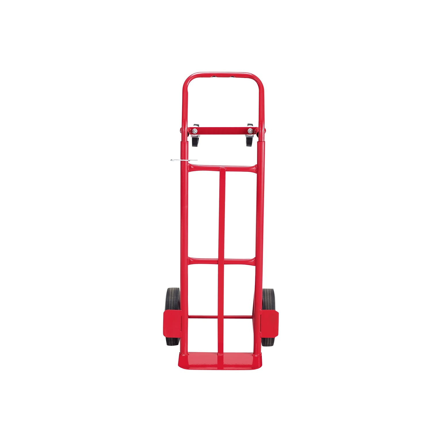 Safco Convertible Heavy-Duty Hand Truck, 600 lbs., Red (4086R)