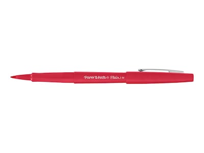 Papermate Flair Original Fibre Tip Pen - Medium - Red