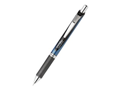 Pentel EnerGel Deluxe RTX Retractable Gel Pens, Medium Point, 0.7mm, Black Ink, Dozen (BLN77-A)